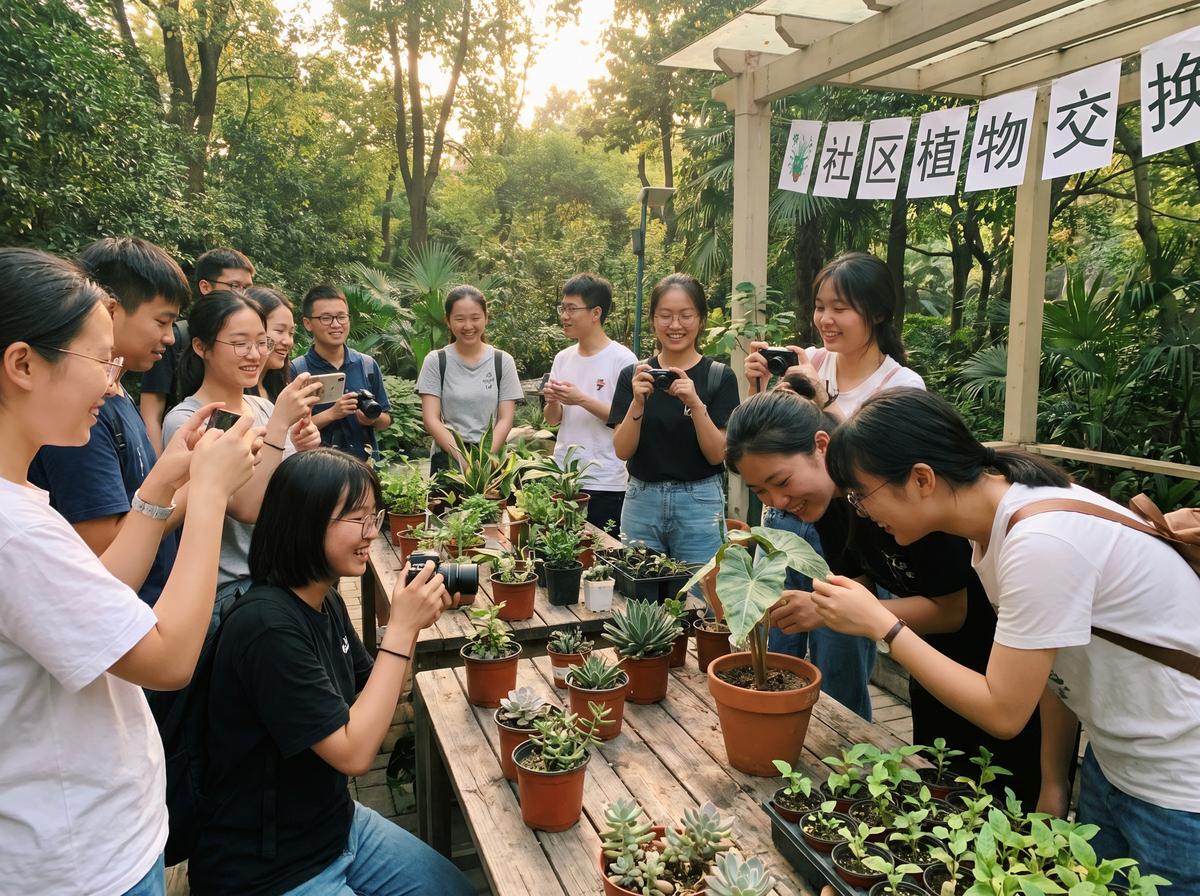 海角视频海角视频视频-社区植物交换活动视频